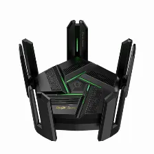 Ruteador Inalambrico Ruijie Networks Rg-ew7200be Pro 9 Ant., Wi-fi 7 (802.11be), 9 Rj-45, 5765 Mbit/s, Negro